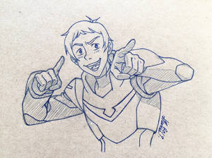 Practice Sketch 4 - Lance