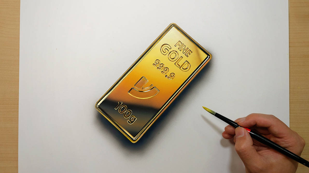 How To Draw Realistic Gold