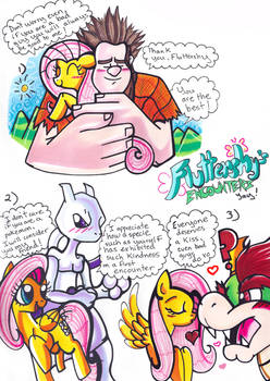 Fluttershy's Encounters by Aurora-Chiaro