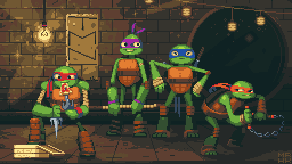 Teenage Mutant Ninja Turtles : Pixel edition