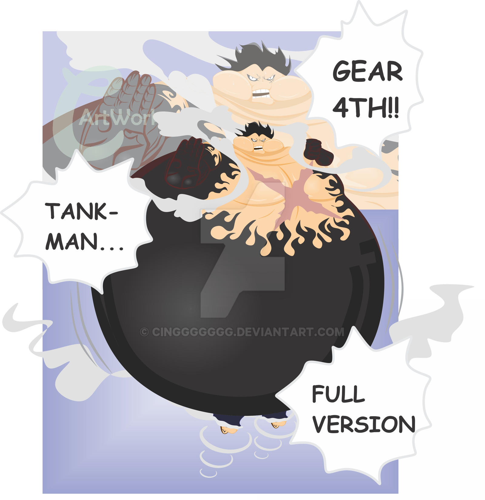 Monkey D Luffy Gear 4 Tank Man By Cinggggggg On Deviantart Monkey D Luffy Gear 4 Tank Man By Cinggggggg On Deviantart