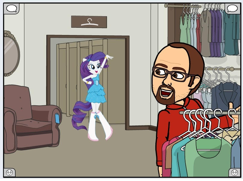 Rarity Fitting Room by PlaidRanger on DeviantArt