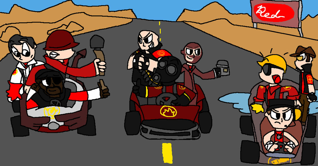 Tf2 Racing TF2 racing transformed by nicholangelo on DeviantArt