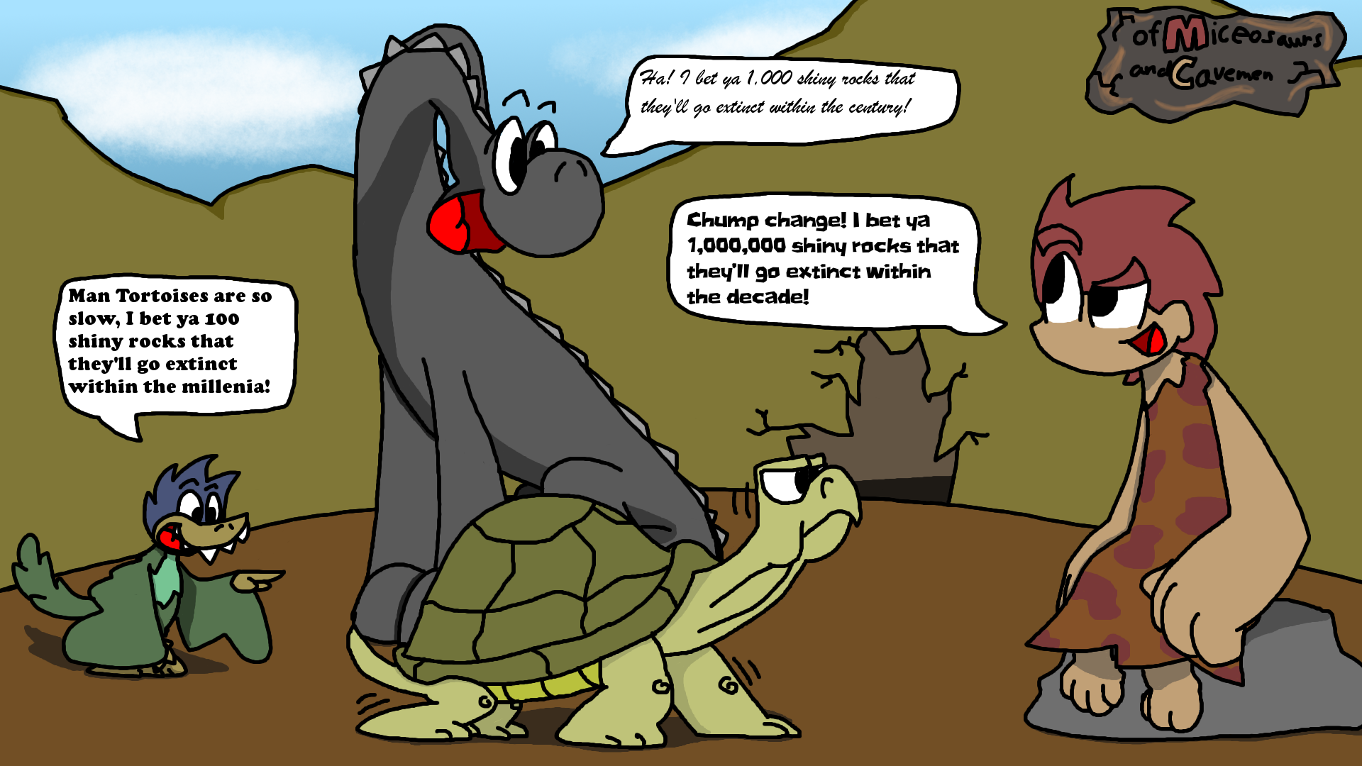 Of Miceosaurs and Cavemen 9: Tortoise