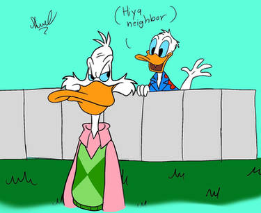 Drake Mallard and Donald Duck