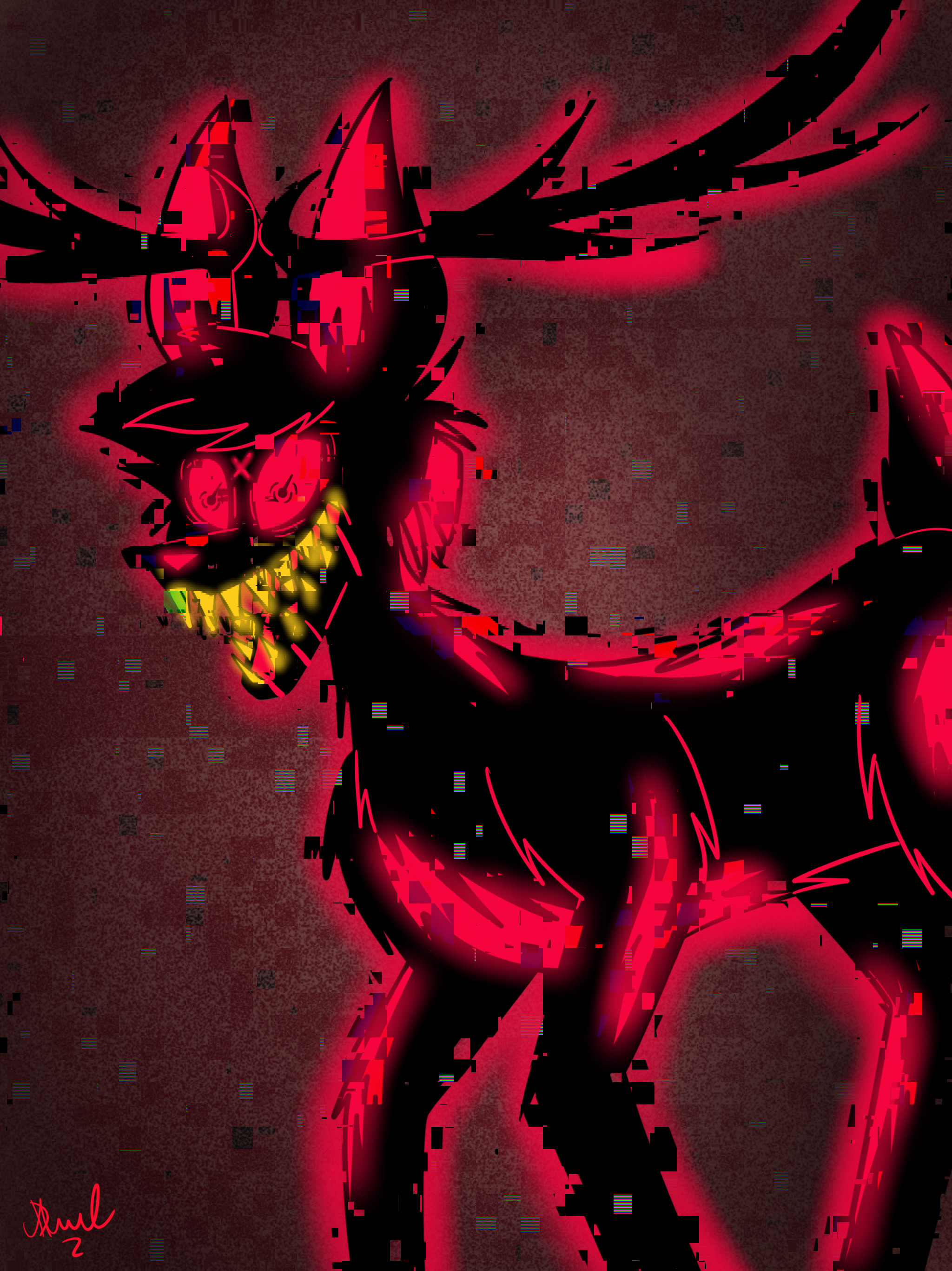 Deer demon form Alastor by Fanartist2020 on DeviantArt