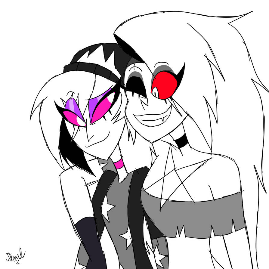 Octavia Rhodes Human form Octavia and Loona by Fanartist2020 on DeviantArt