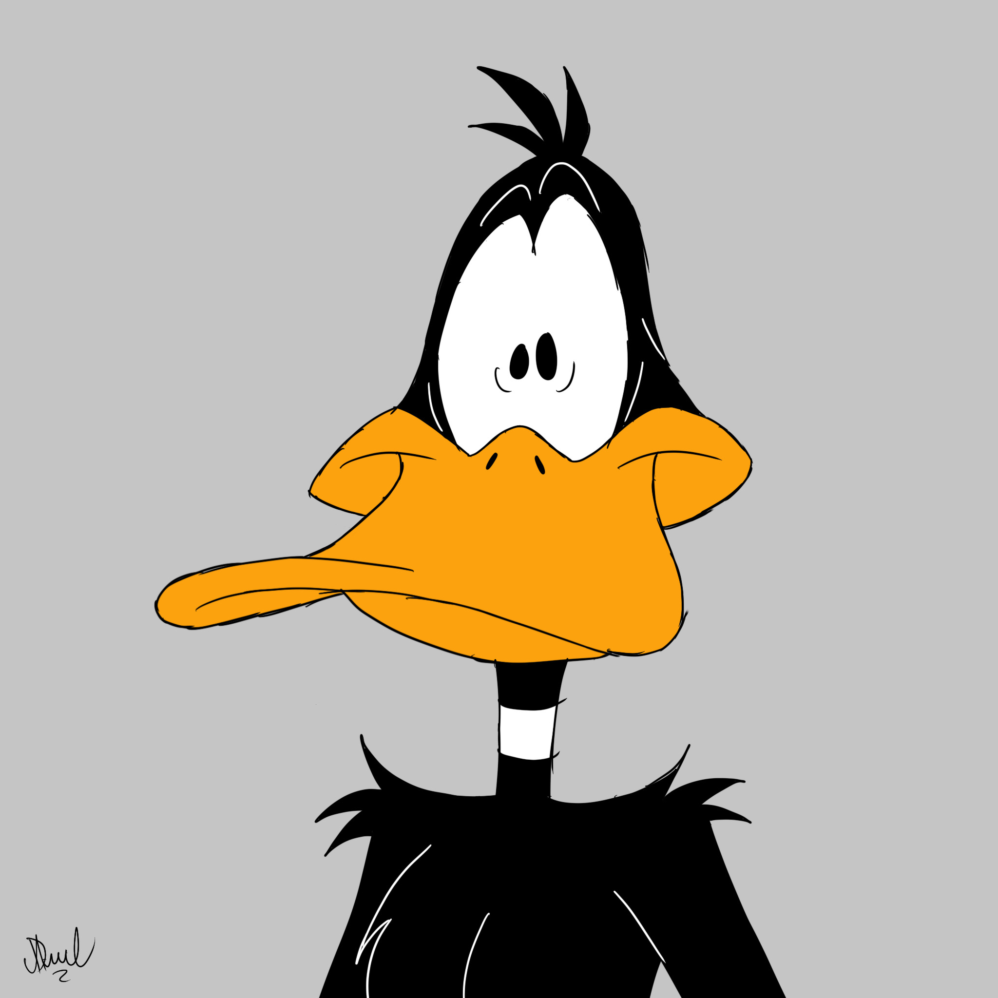 Daffy Duck doodle by Fanartist2020 on DeviantArt