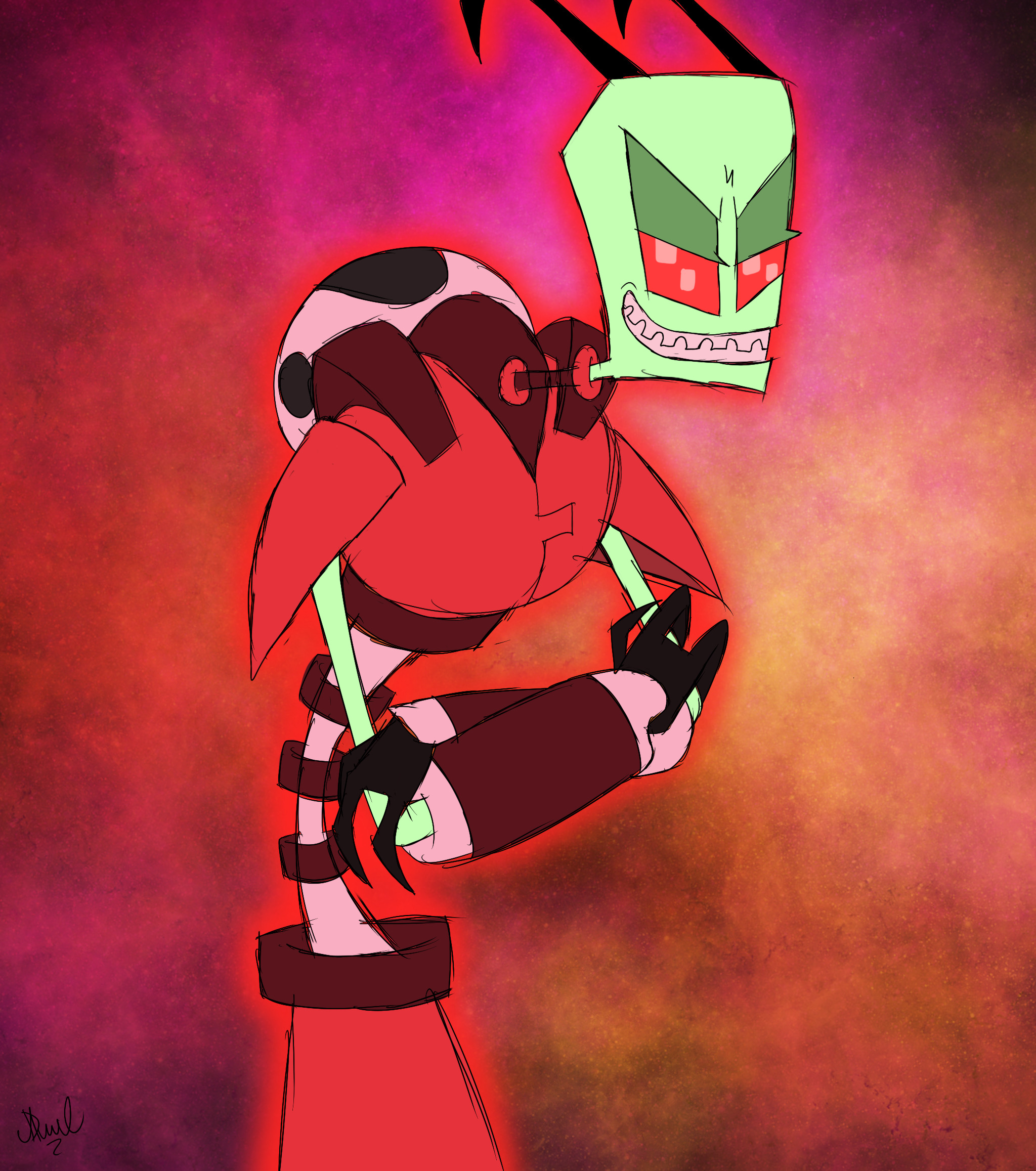 Red Deviantart Fandom Red by Fanartist2020 on DeviantArt