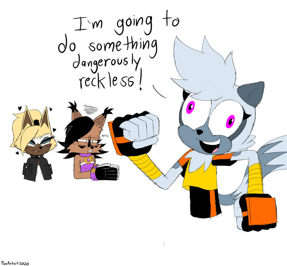 Tangle being Tangle by Fanartist2020 on DeviantArt