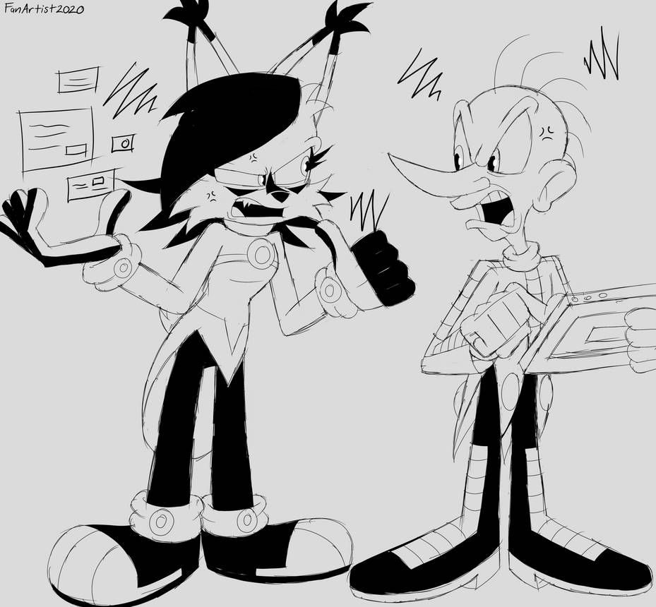 Clash of the tech wizzes by Fanartist2020 on DeviantArt