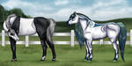 Pasture Mates by twilght-incantations