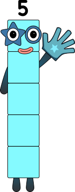 Numberblocks 5 Five by WindowsYT on DeviantArt