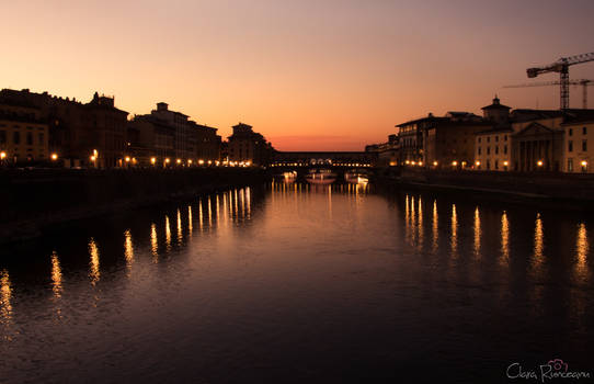 Florence sunset 4