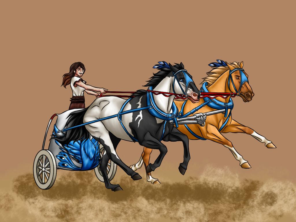 Chariot Racer Drawing Chariot Race by Caterang8 on DeviantArt