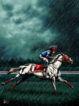 Miserable Day for a Run by Caterang8