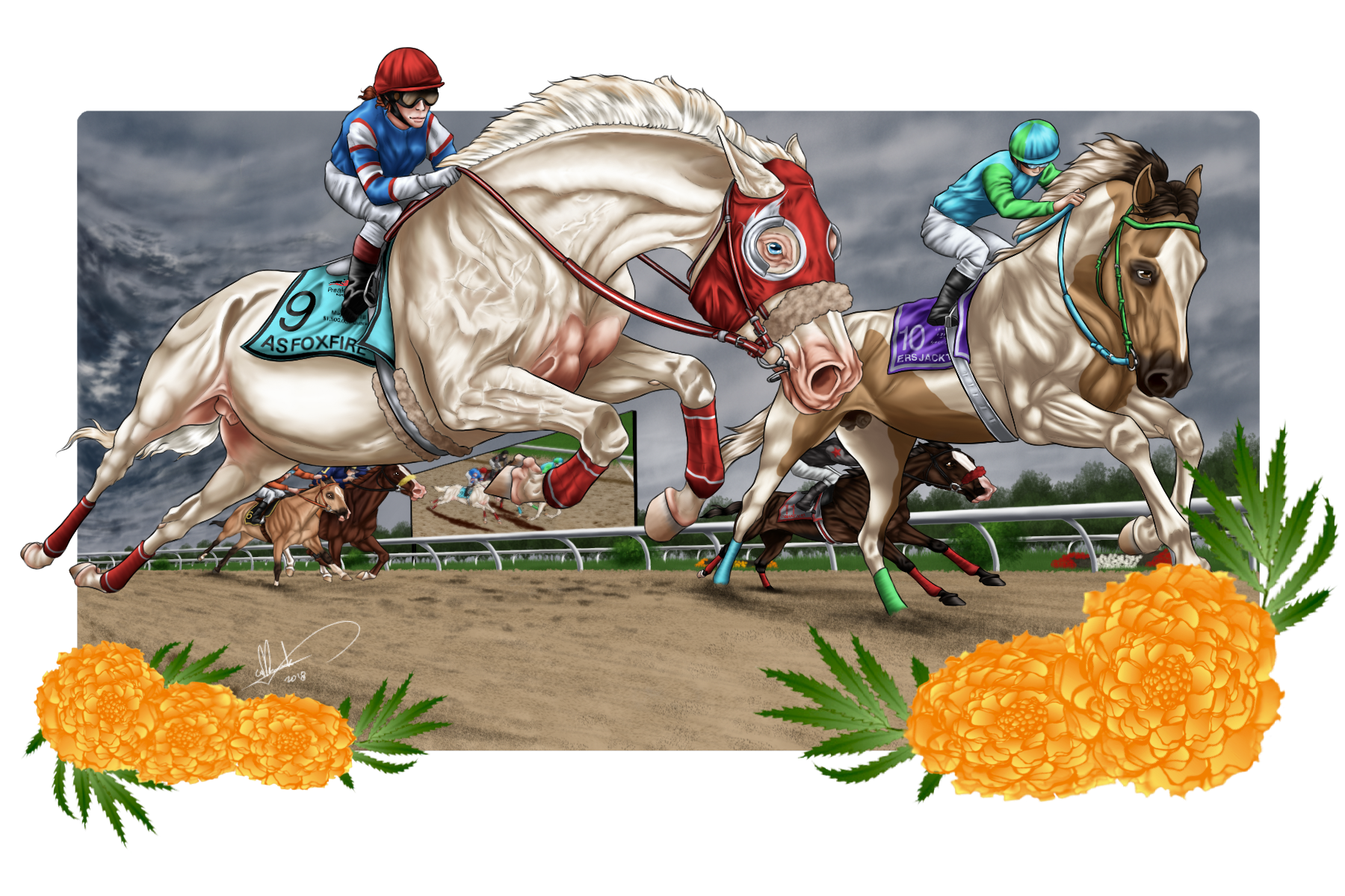 Foxfire's Triple Crown - the Preakness Stakes
