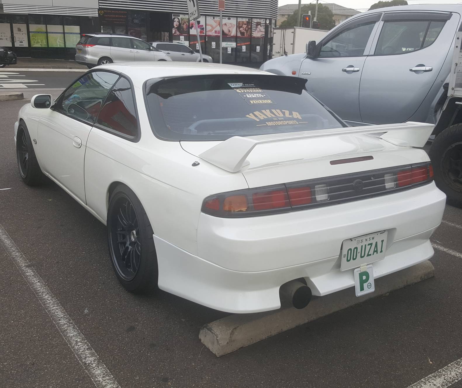 White Modified Nissan Silvia S14 Rear By Thecrewfan192 On Deviantart White Modified Nissan Silvia S14 Rear By Thecrewfan192 On Deviantart