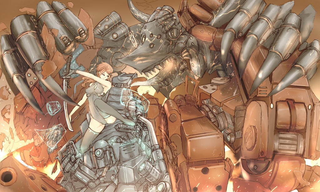 Rust Red Mech Rust Mecha 2 by Black0Choco on DeviantArt