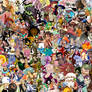 One Piece Character Collage