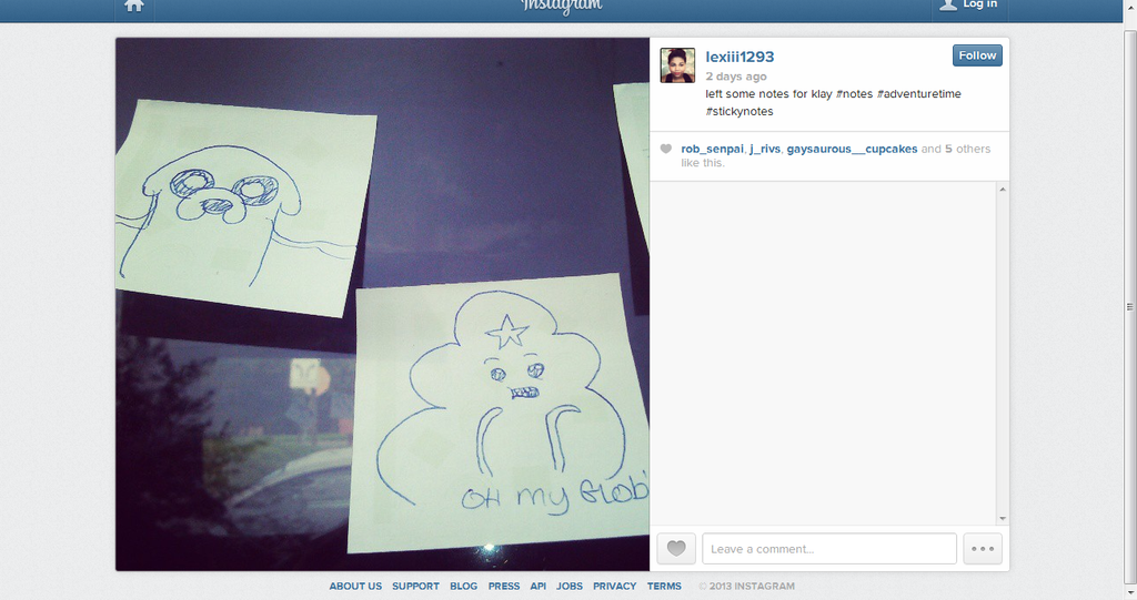 Adventure Time Sticky Notes by LillithSrevenGe93 on DeviantArt