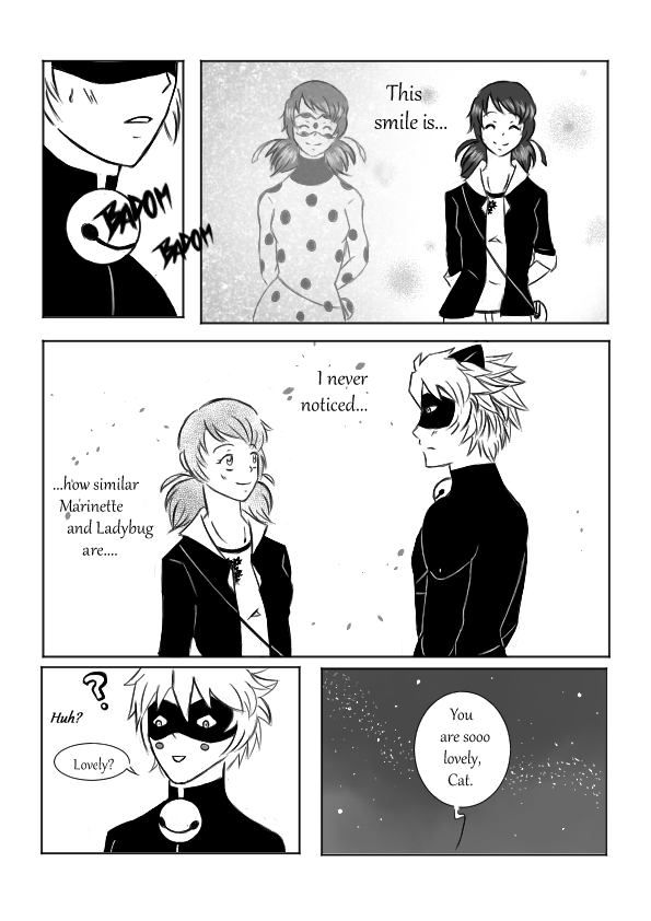 ML Comic: Lovely (Marinette x Cat Noir) Page 7