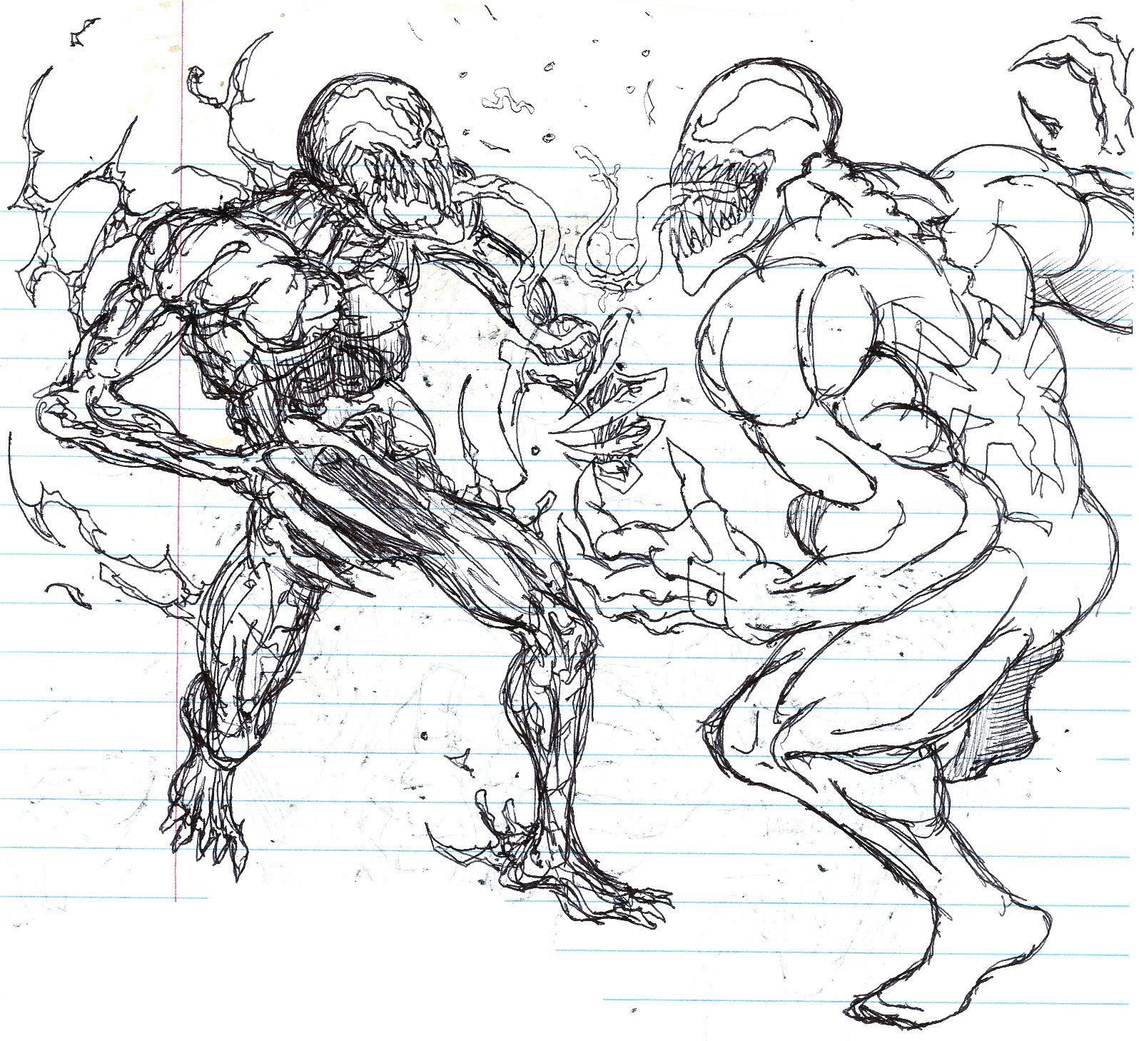 carnage vs venom by micoolgoinx on deviantart