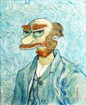 Groundskeeper Willie Van Gogh
