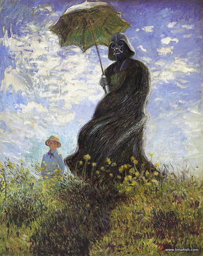 Vader with Parasol