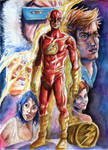 The Flash 'Movie Poster' by chicken-blast