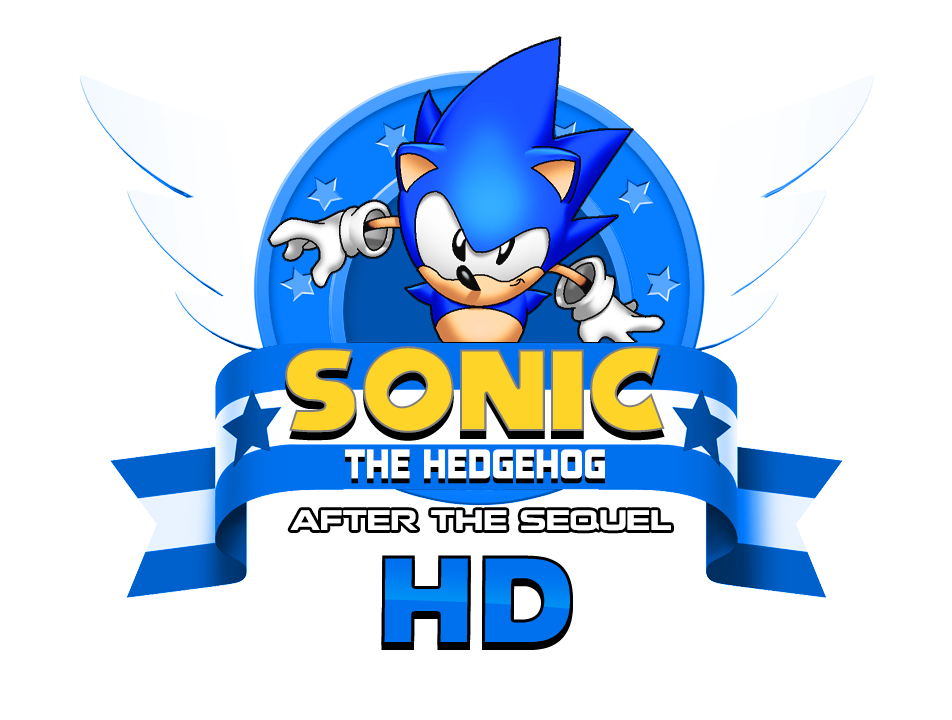 Sonic After The Sequel Fan Game logo remade HD