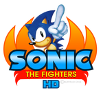 Sonic The Fighters HD logo remade
