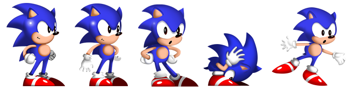 Sonic 1 Forever with Cartoony Sprites by SonicOverhaul on DeviantArt