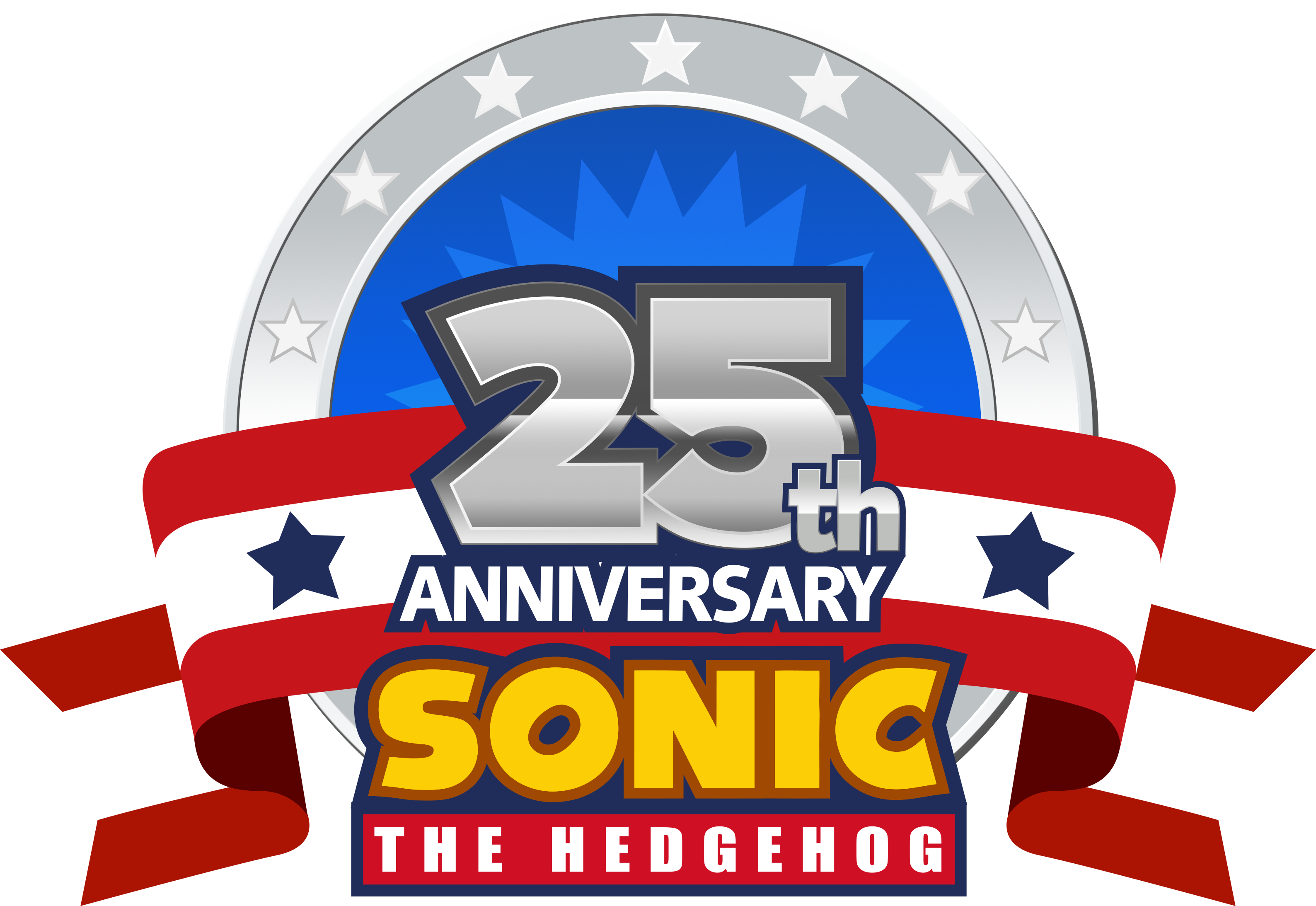 Sonic's 25th Anniversary 2016 Logo
