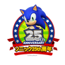 Sonic's 25th anniversary Logo (Event edition)