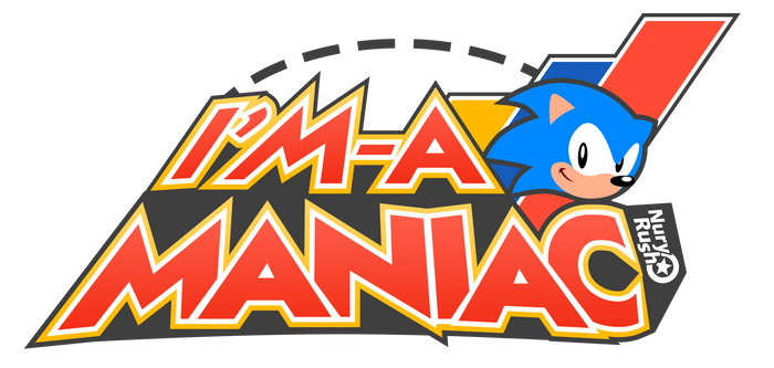 I'm a Sonic Maniac Logo