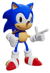 Sonic 3D Blast HD Render Meme