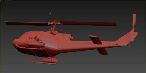 Huey UH-1C Gunship  (W.I.P)