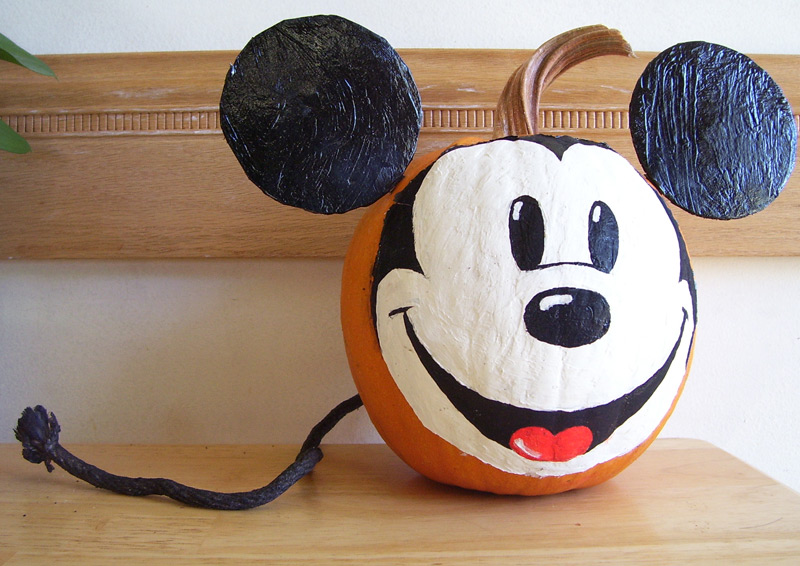2007 - Mickey Mouse Pumpkin