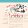 Feminism MySpace layout