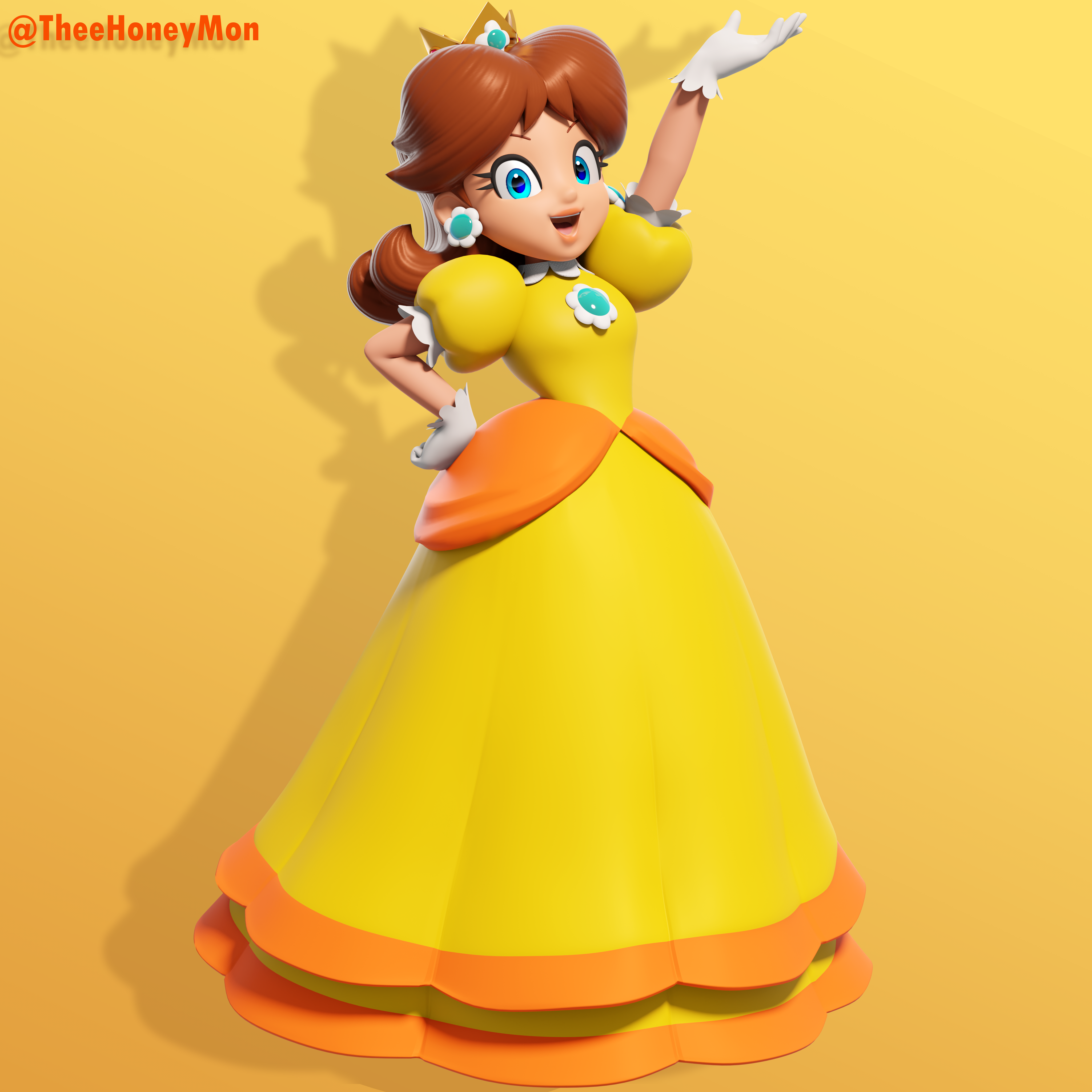 Daisy Renders Daisy Render by TheHoneyMon on DeviantArt