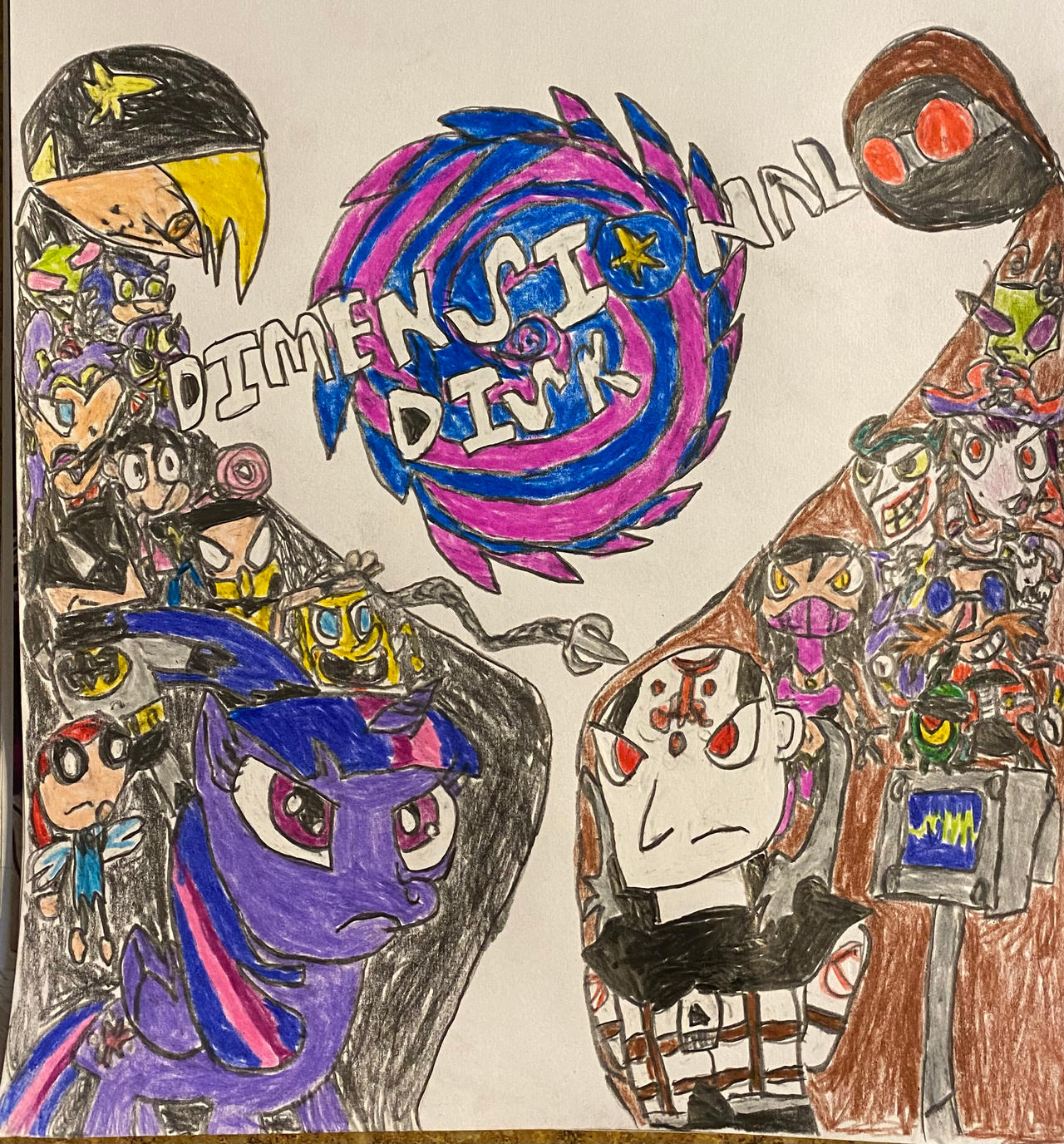 Dimensional Disk poster #2 by Sirplayalot64 on DeviantArt