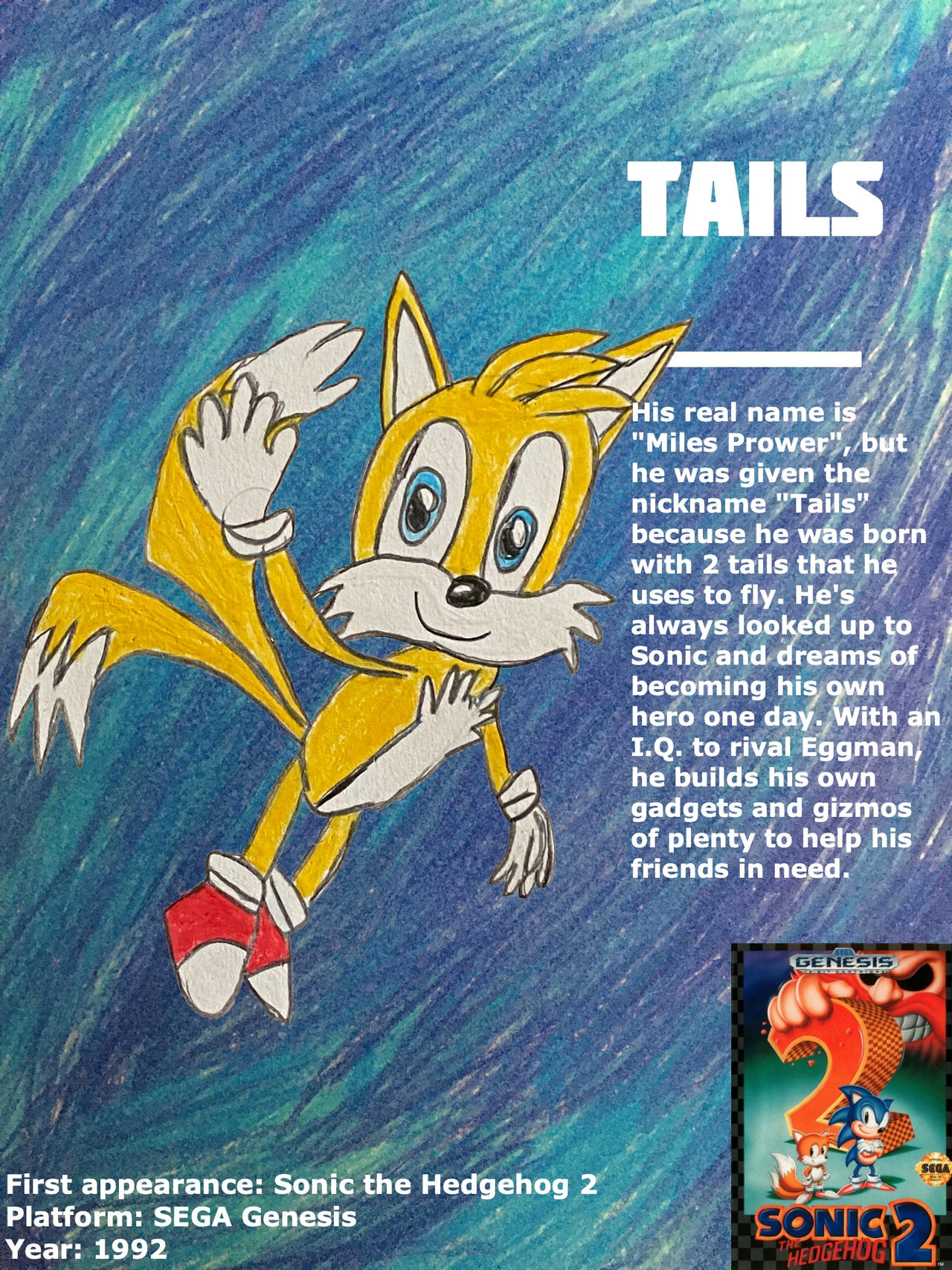 Tails Bio Tails (character bio) by Sirplayalot64 on DeviantArt