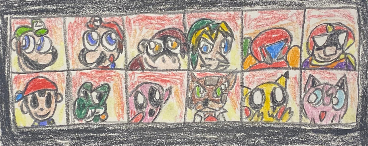 Sbbu Roster Deviantart Super Smash Bros roster by Sirplayalot64 on DeviantArt