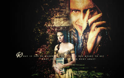 OUaT Rumpelstiltskin x Belle Wallpaper