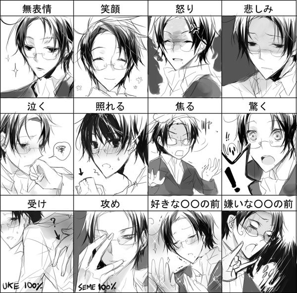 Roderich's various emo.