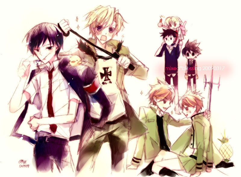 Katekyo Host Club OURAN by mixed-blessing on DeviantArt Katekyo Host Club OURAN by mixed-blessing on DeviantArt