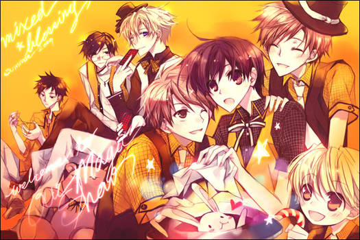 Ouran Magic postcard