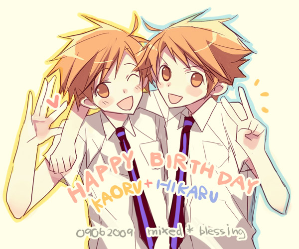 HBD Hikaru+Kaoru