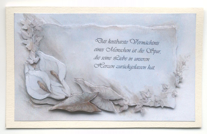 Trauerkarte - Condolence Card - 2007 (11)